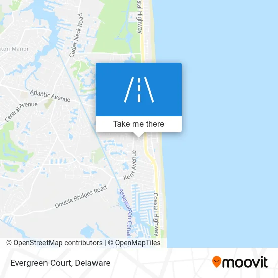 Evergreen Court map