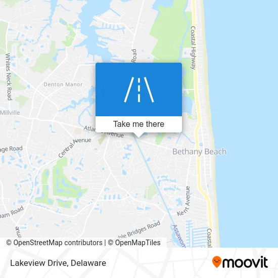 Lakeview Drive map