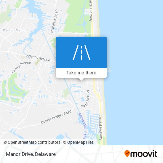 Mapa de Manor Drive