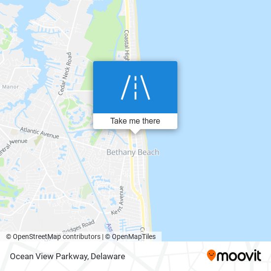 Ocean View Parkway map