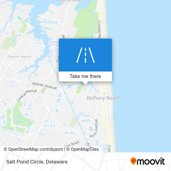 Salt Pond Circle map