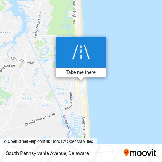South Pennsylvania Avenue map