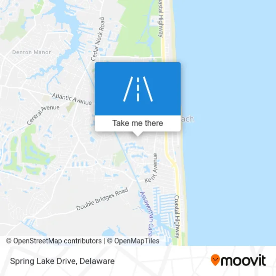 Spring Lake Drive map