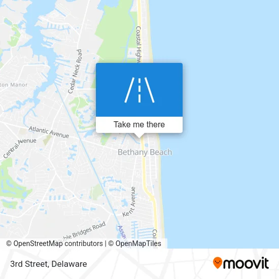 3rd Street map