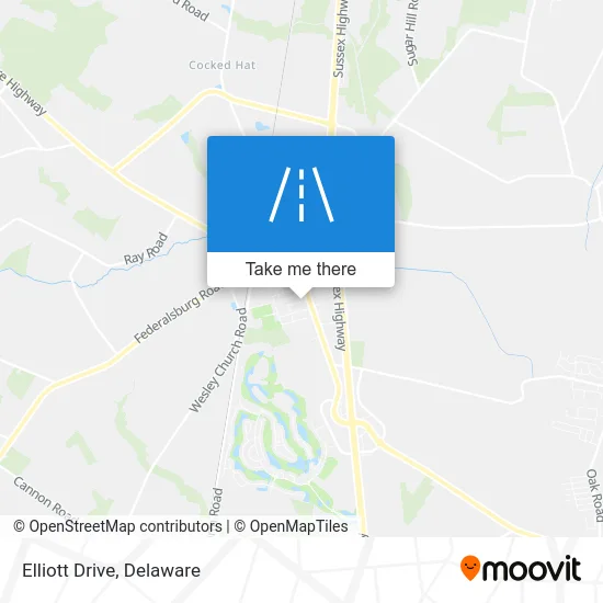 Elliott Drive map