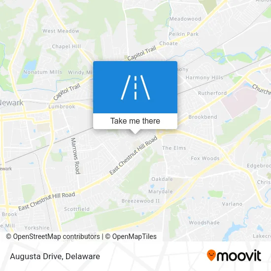 Augusta Drive map