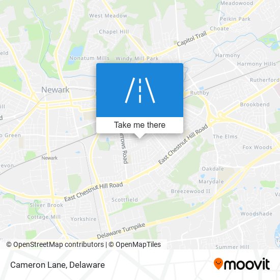 Mapa de Cameron Lane