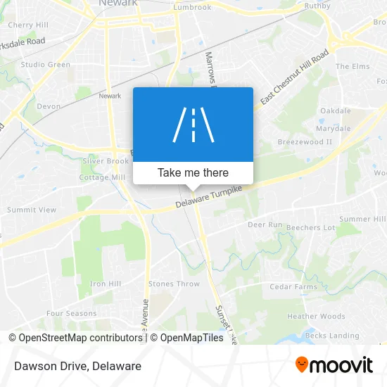 Dawson Drive map