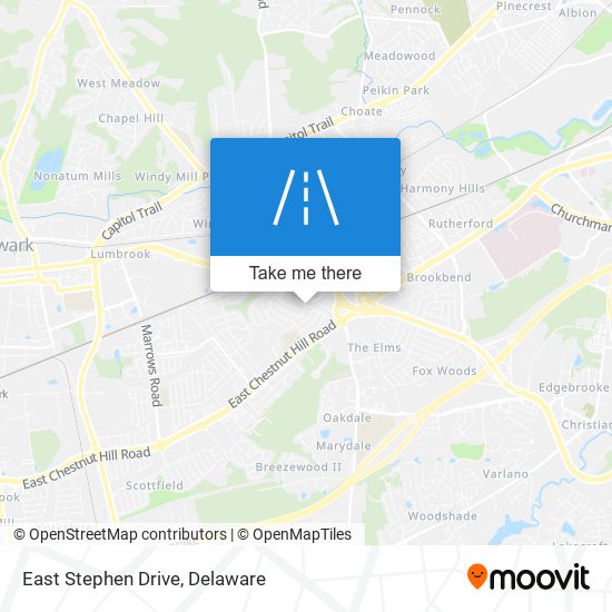Mapa de East Stephen Drive