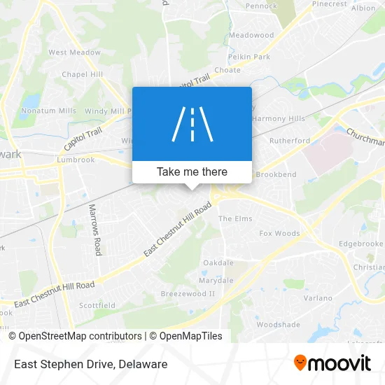 East Stephen Drive map