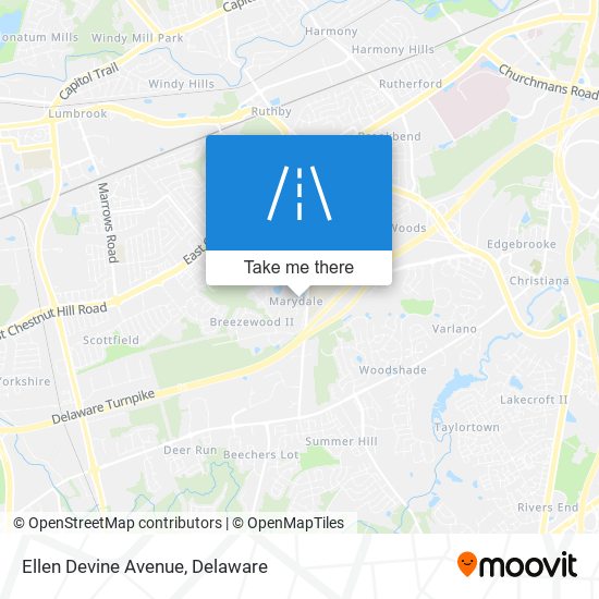 Mapa de Ellen Devine Avenue