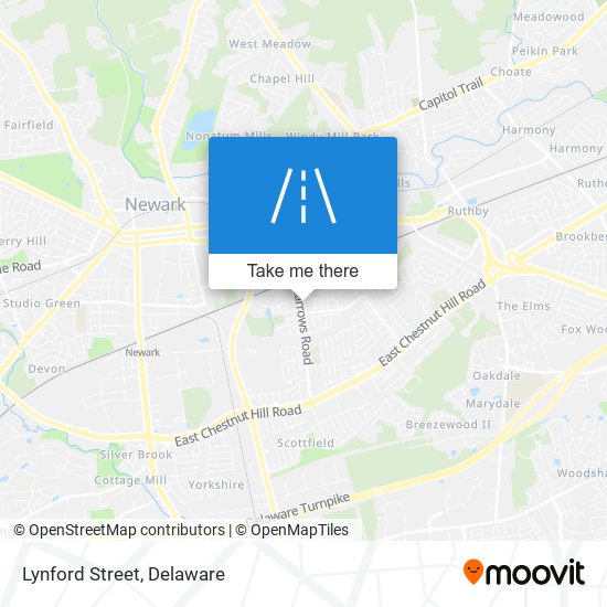 Mapa de Lynford Street