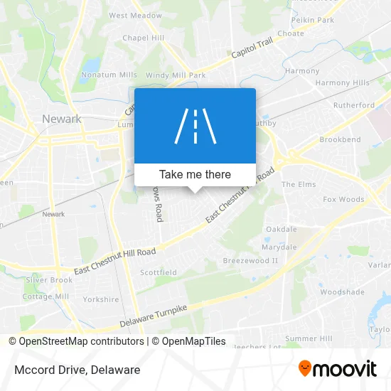 Mccord Drive map