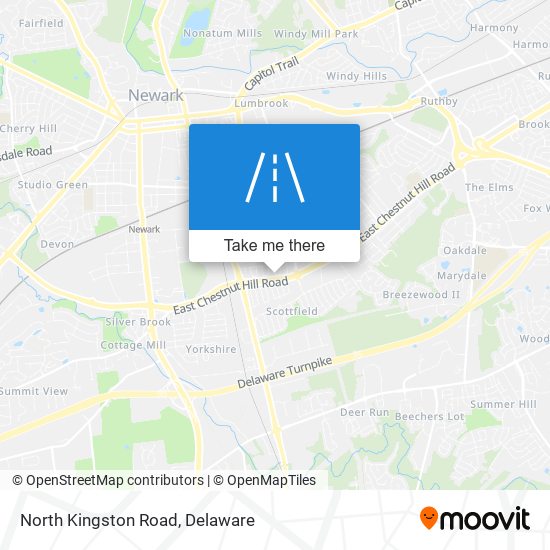 Mapa de North Kingston Road