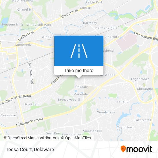 Mapa de Tessa Court