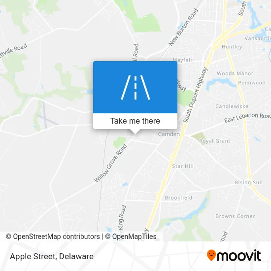 Apple Street map