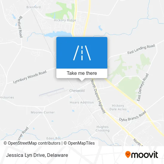 Jessica Lyn Drive map