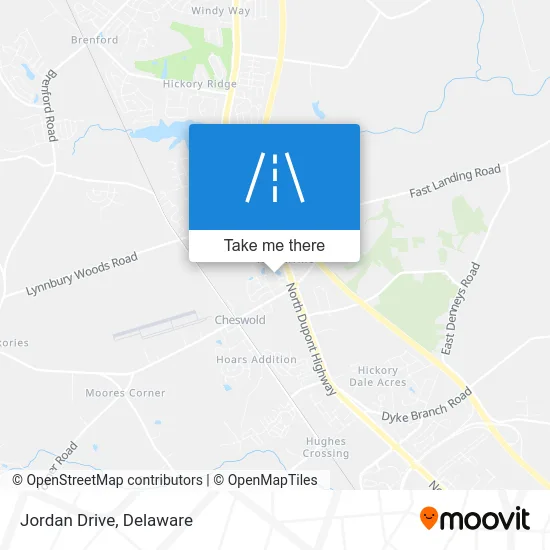 Jordan Drive map