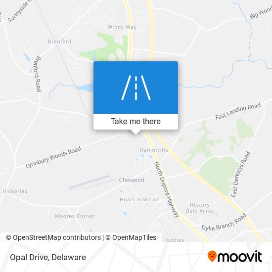 Mapa de Opal Drive