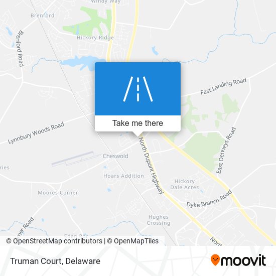 Mapa de Truman Court