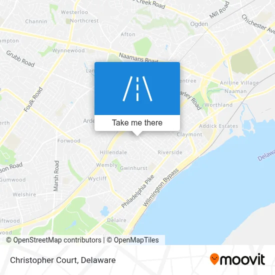 Christopher Court map