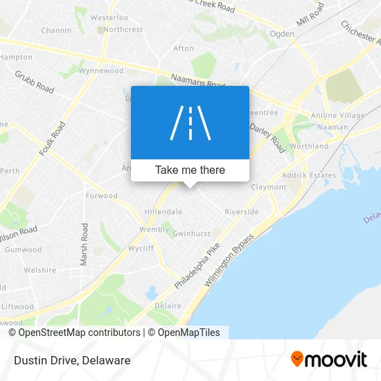 Dustin Drive map