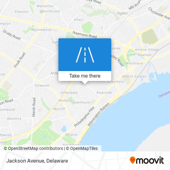 Mapa de Jackson Avenue