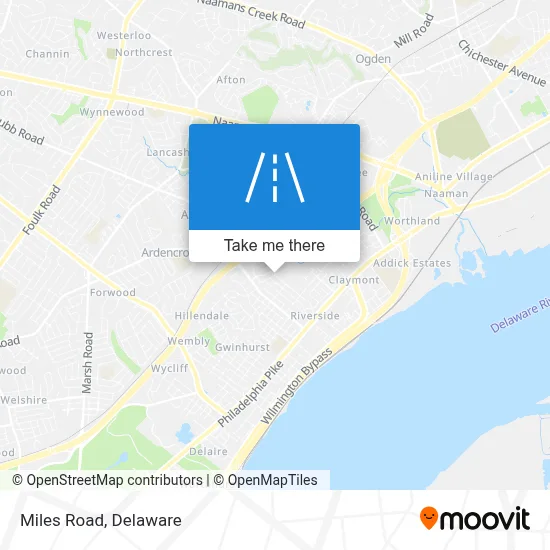 Miles Road map