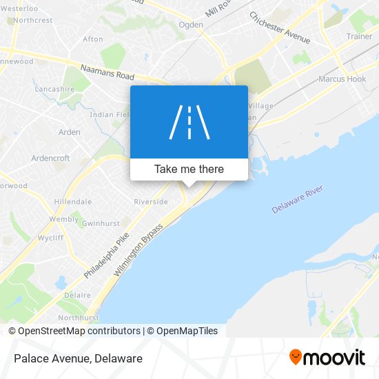 Mapa de Palace Avenue