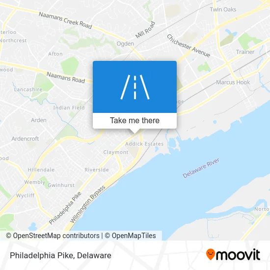 Philadelphia Pike map