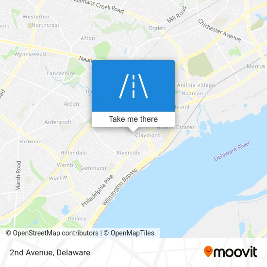 2nd Avenue map