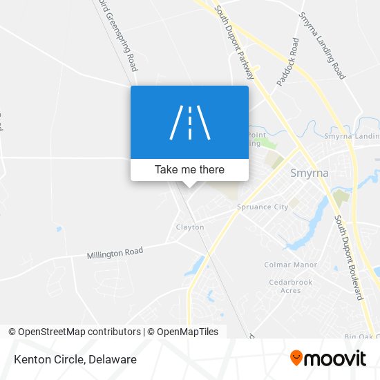 Mapa de Kenton Circle