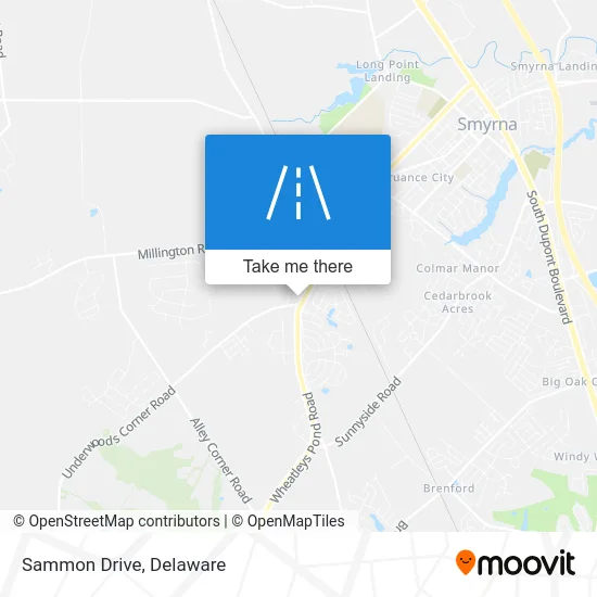 Sammon Drive map