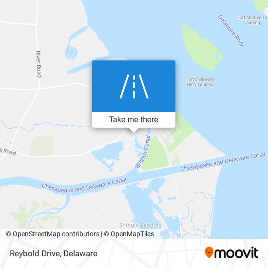 Mapa de Reybold Drive