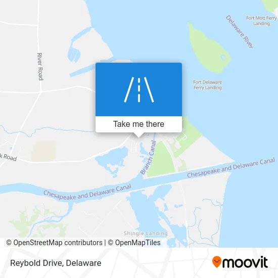 Reybold Drive map
