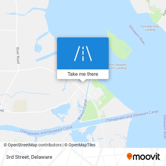 Mapa de 3rd Street