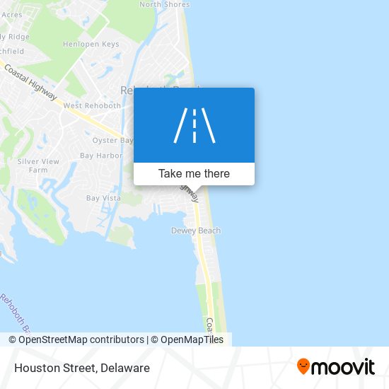 Mapa de Houston Street