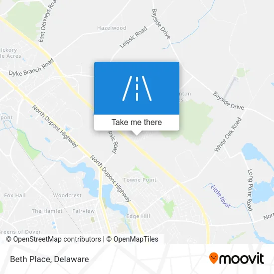 Beth Place map