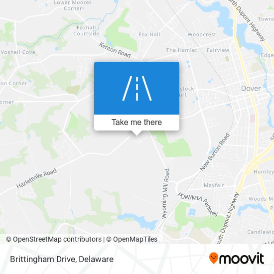 Brittingham Drive map