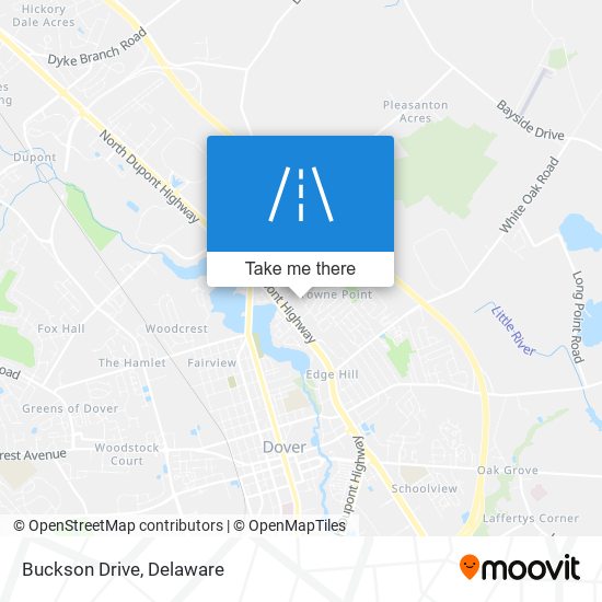Mapa de Buckson Drive