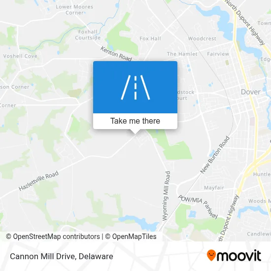 Cannon Mill Drive map