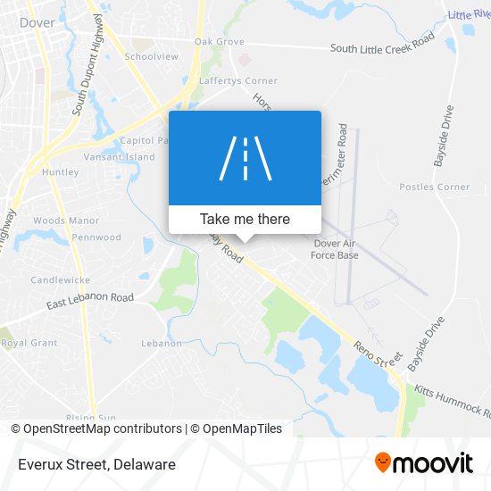 Mapa de Everux Street
