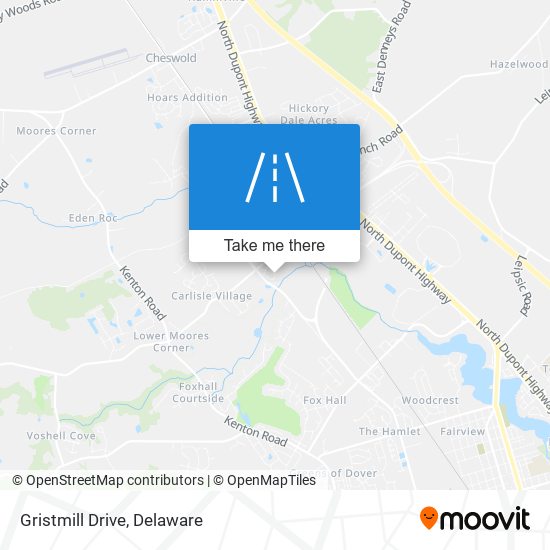 Mapa de Gristmill Drive