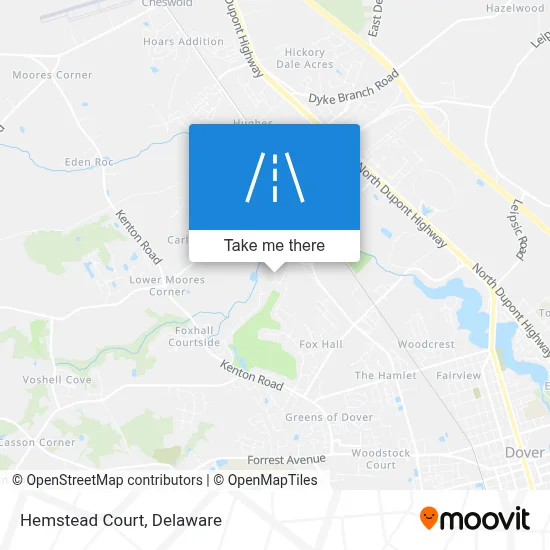 Hemstead Court map