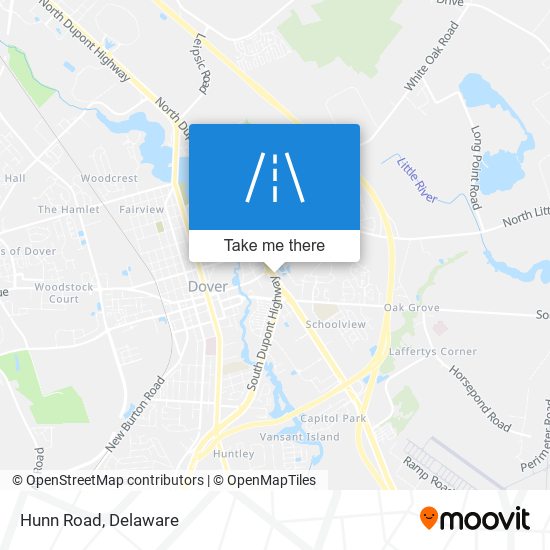 Mapa de Hunn Road