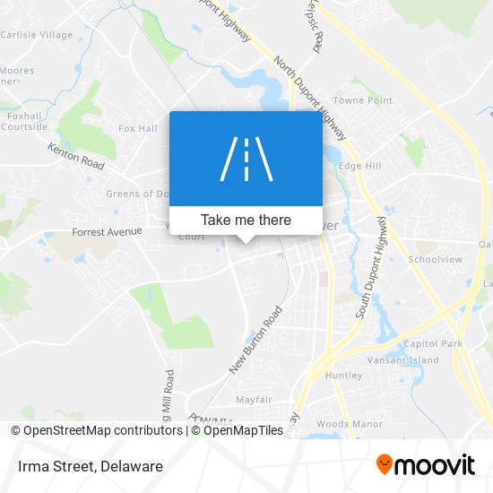 Mapa de Irma Street