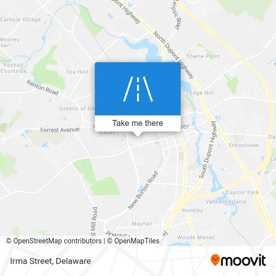 Irma Street map
