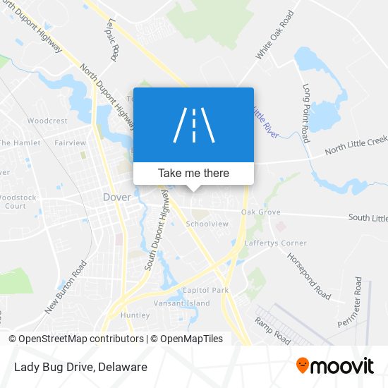 Mapa de Lady Bug Drive