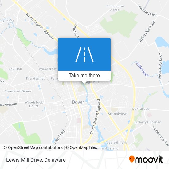 Mapa de Lewis Mill Drive