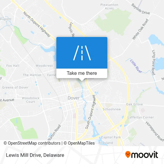 Lewis Mill Drive map